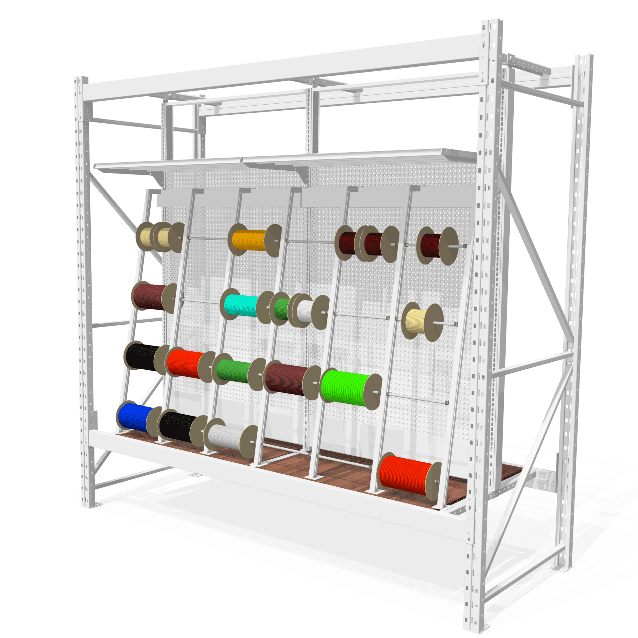 Présentoir à bobine de filcomponents