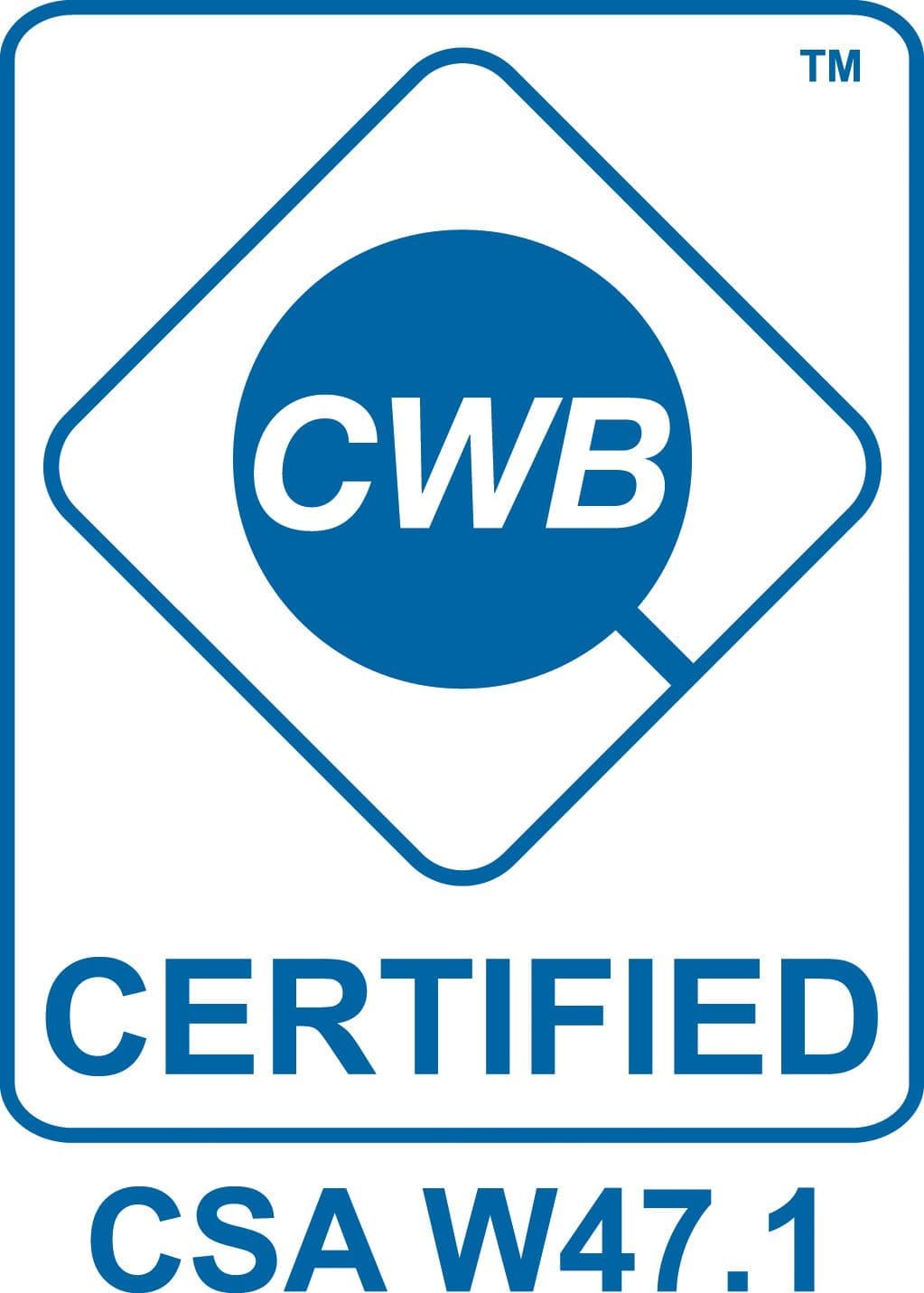 certification, CWB, RMI, français. logo