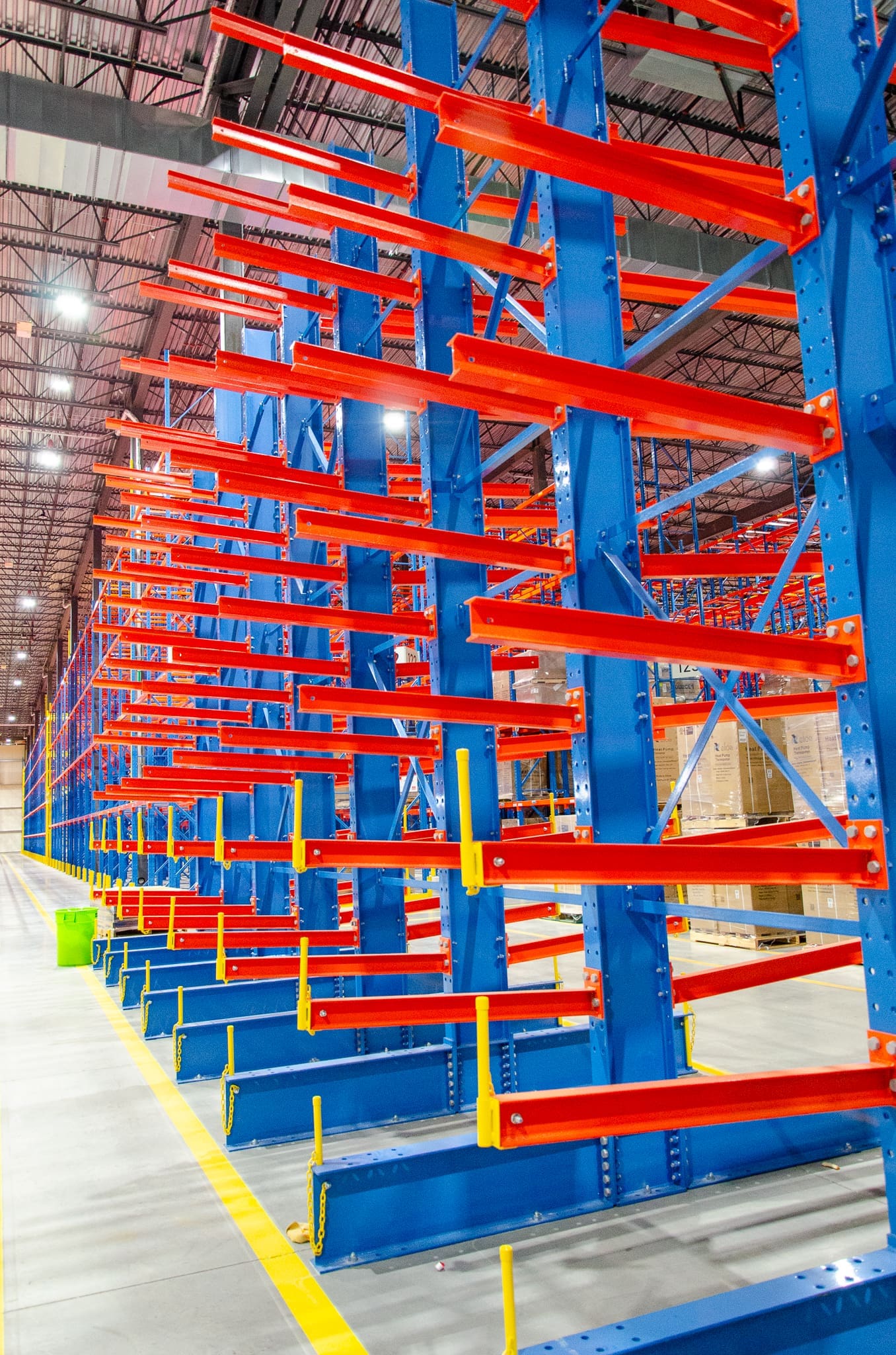 Master, entrepôt, warehouse, cantilever